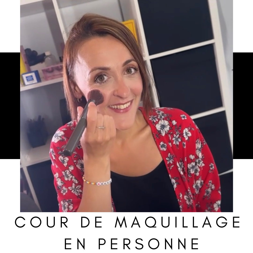 Cours de maquillage en personne (3 séances)