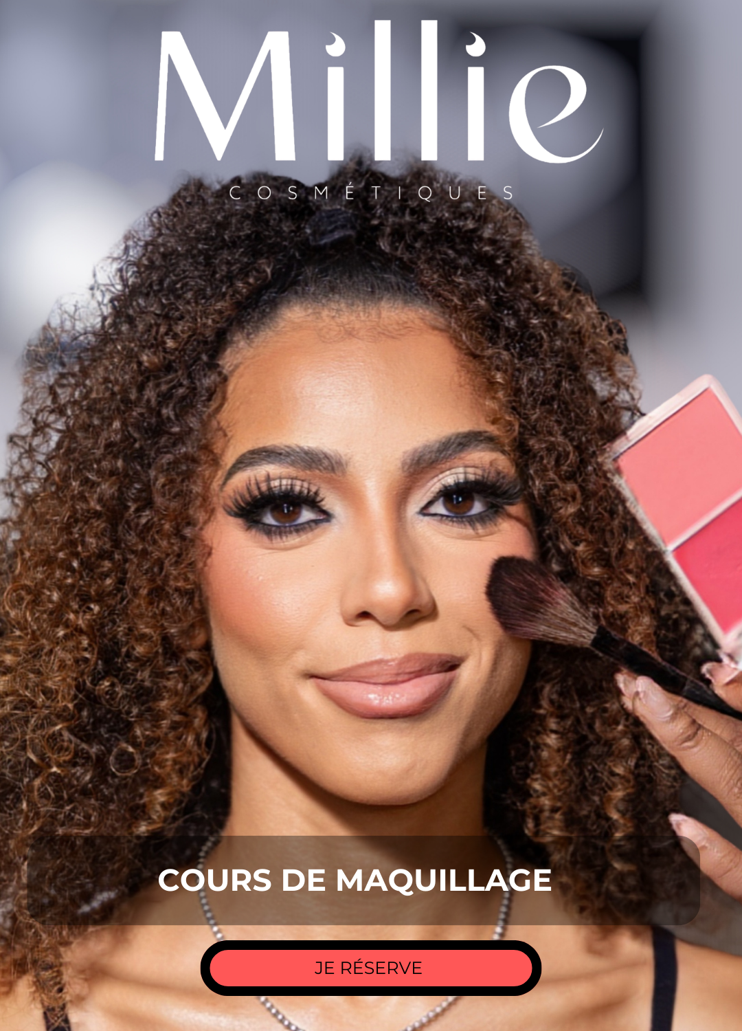 Cours de maquillage en personne (3 séances)