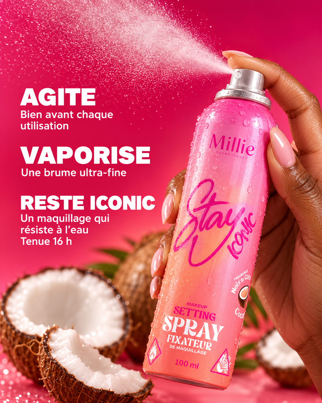 Stay Iconic™ — Spray Fixateur Longue Tenue