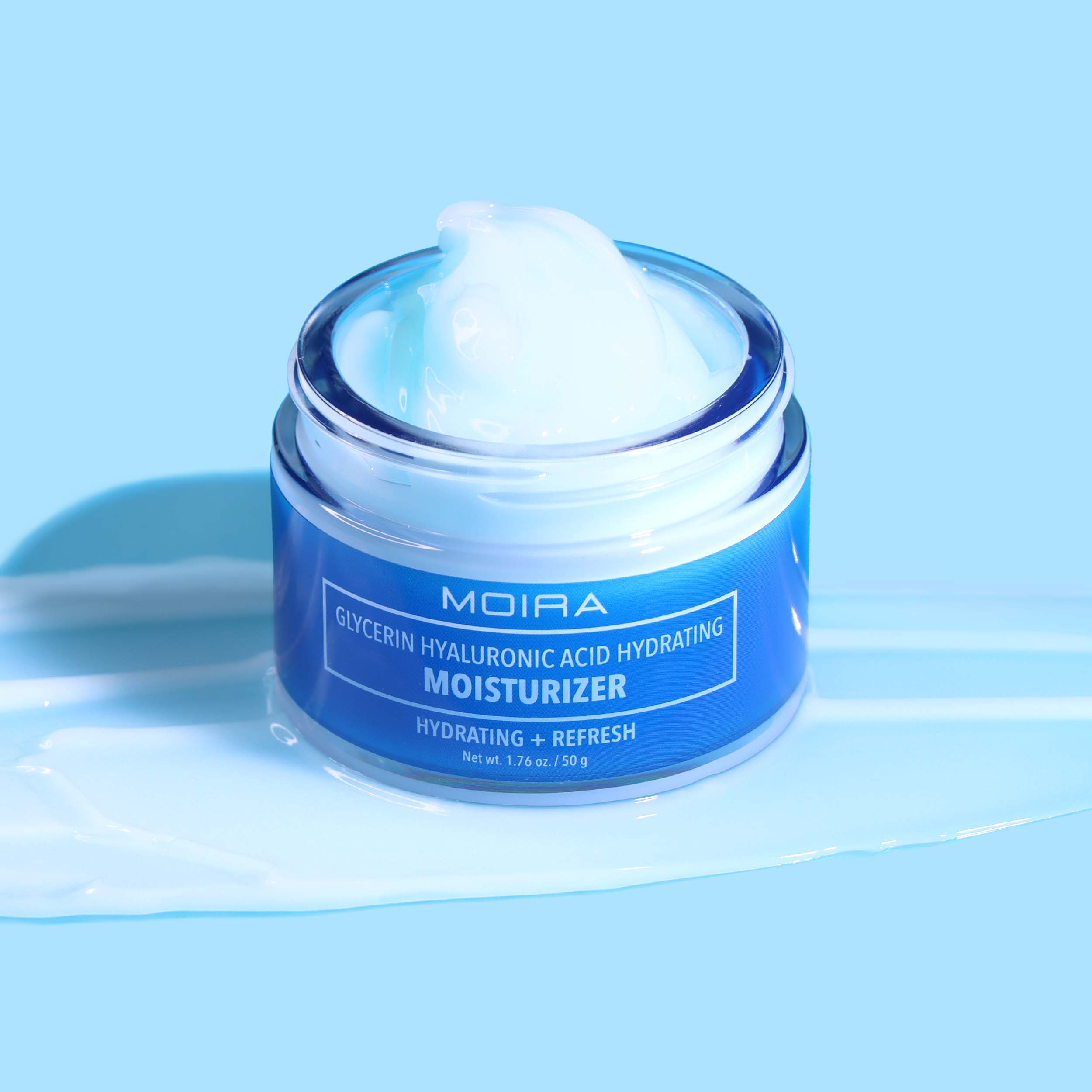 Crème hydratante à base d'acide hyaluronique et de glycérine | Millie Cosmétiques